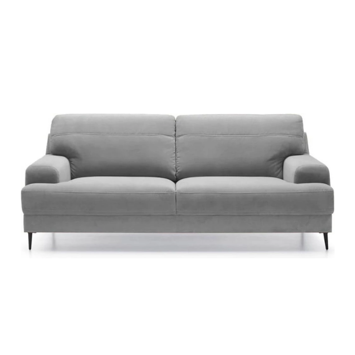 Oscar Velvet Sofa, Chair & Footstool Collection - Choice Of Fabrics - The Furniture Mega Store 