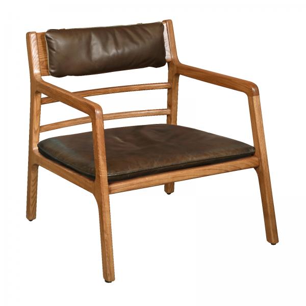 Corsham Vintage Leather Lounge Chair - The Furniture Mega Store 