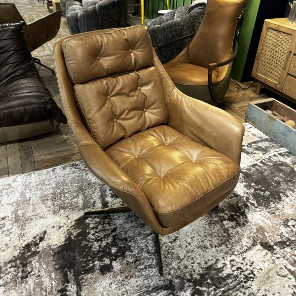 Celestial Luxury Office Chair in Nutter Leather