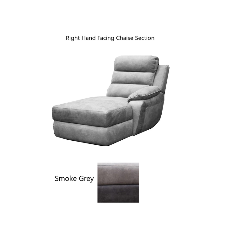 Ellis Modular Fabric Recliner Sofa Collection - Power With USB Charging Ports - The Furniture Mega Store 