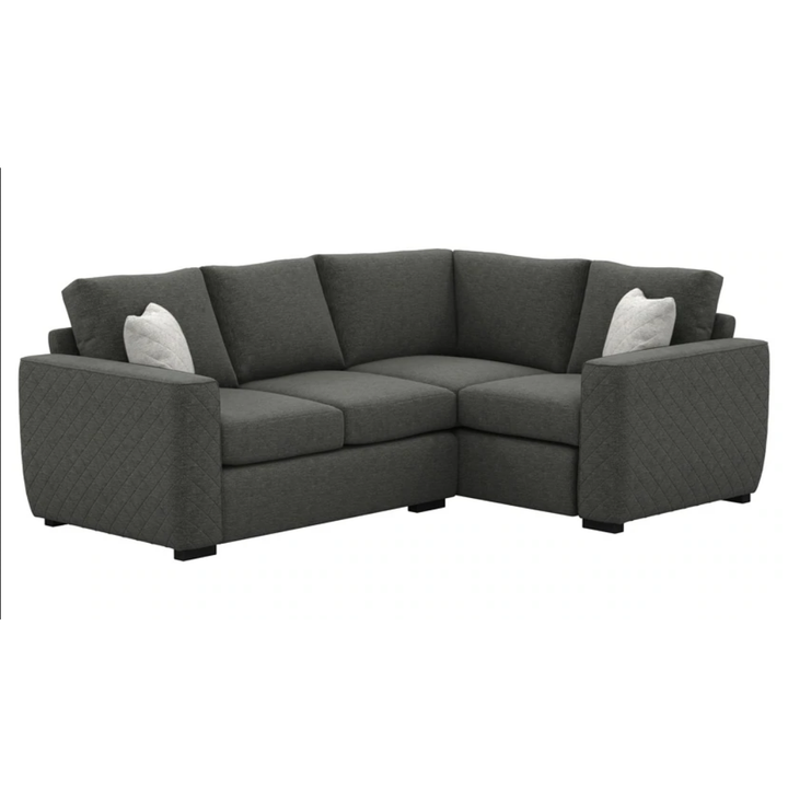 Lucy Fabric Corner Sofa Collection - Choice Of Sizes & Fabrics - The Furniture Mega Store 