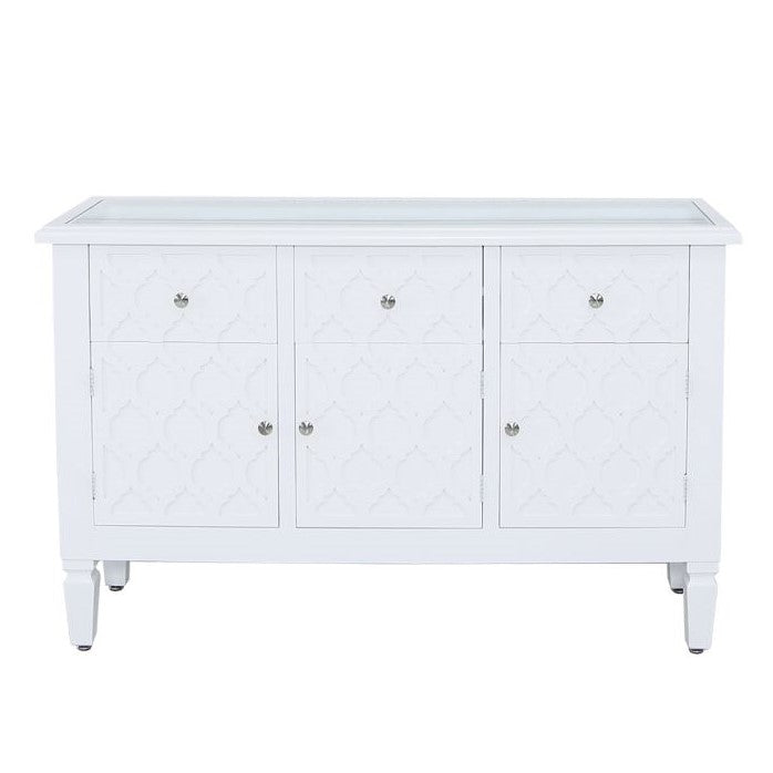 Blanca 3 Door 3 Drawer Sideboard - The Furniture Mega Store 