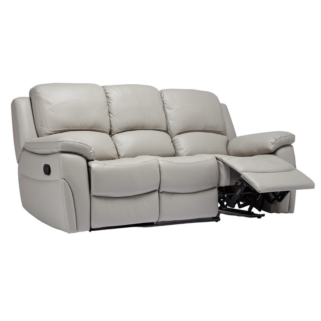 Falcon Leather Recliner Sofa Collection - Choice Of Colours - The Furniture Mega Store 