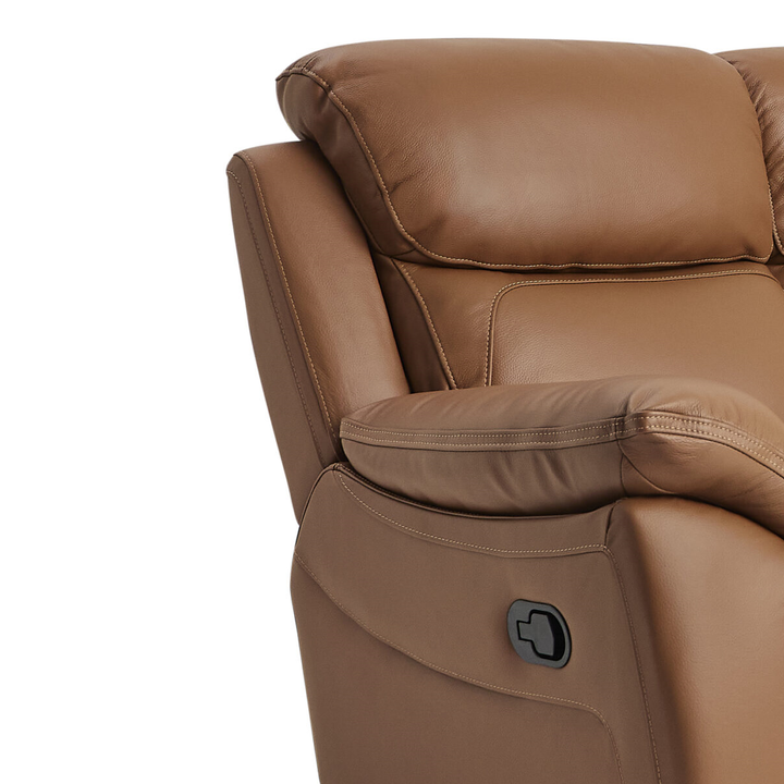 Dallas Leather Recliner Armchair Collection - Choice Of Manual or Power Function