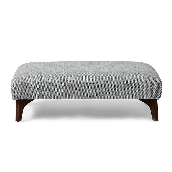 Ren Footstool - Choice Of Fabrics & Feet - The Furniture Mega Store 