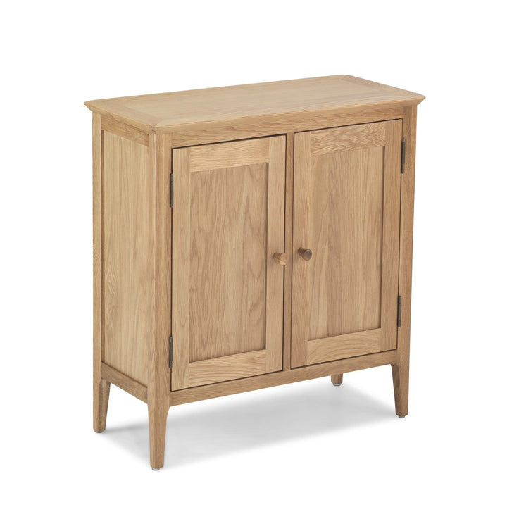 Berkley Nordic Oak 2 Door Storage Cabinet - The Furniture Mega Store 