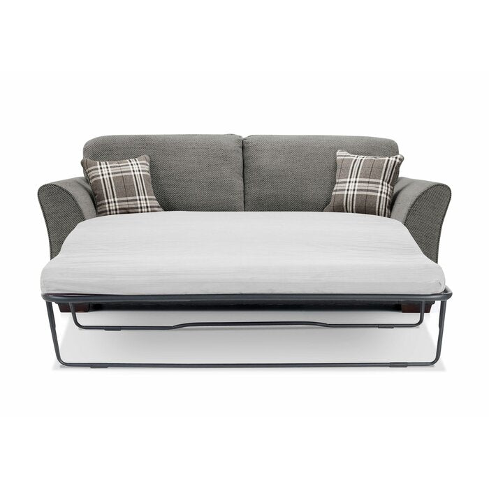 Charlotte Sofa Bed - Choice Of Scatter or Standard Back - Choice Of Fabrics - The Furniture Mega Store 