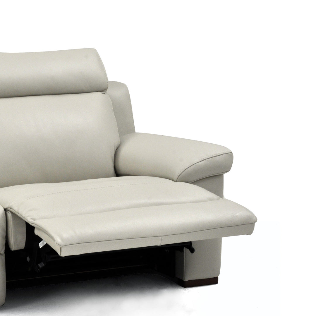 Surano Luxury Italian Leather Power Recliner Collection - Choice Of Size & Leather - The Furniture Mega Store 