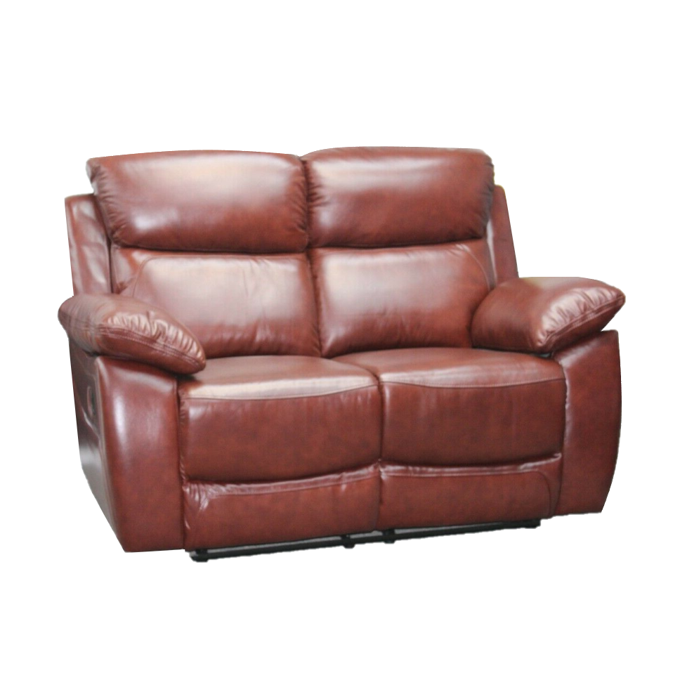 Dallas Leather Recliner Sofa & Armchair Collection - Choice Of Manual or Power Function - The Furniture Mega Store 