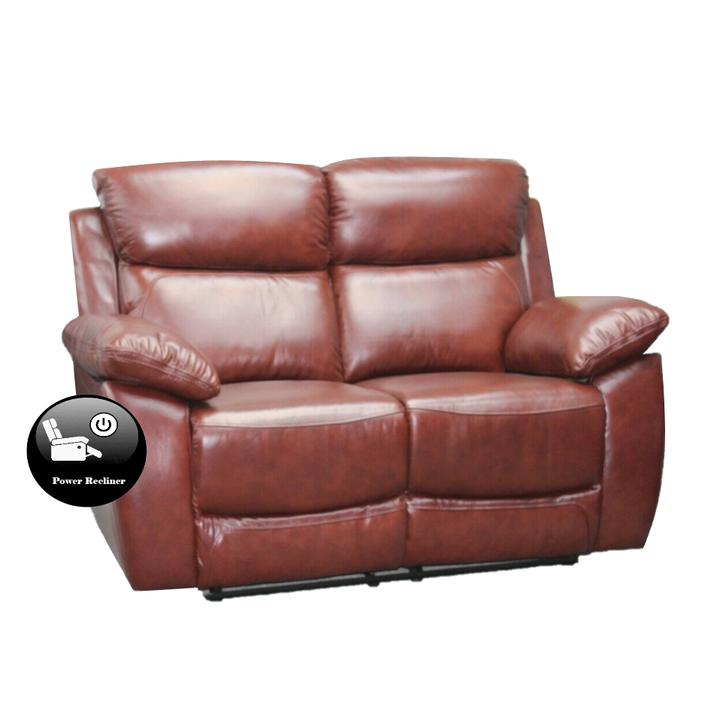 Dallas Leather Recliner Sofa & Armchair Collection - Choice Of Manual or Power Function - The Furniture Mega Store 