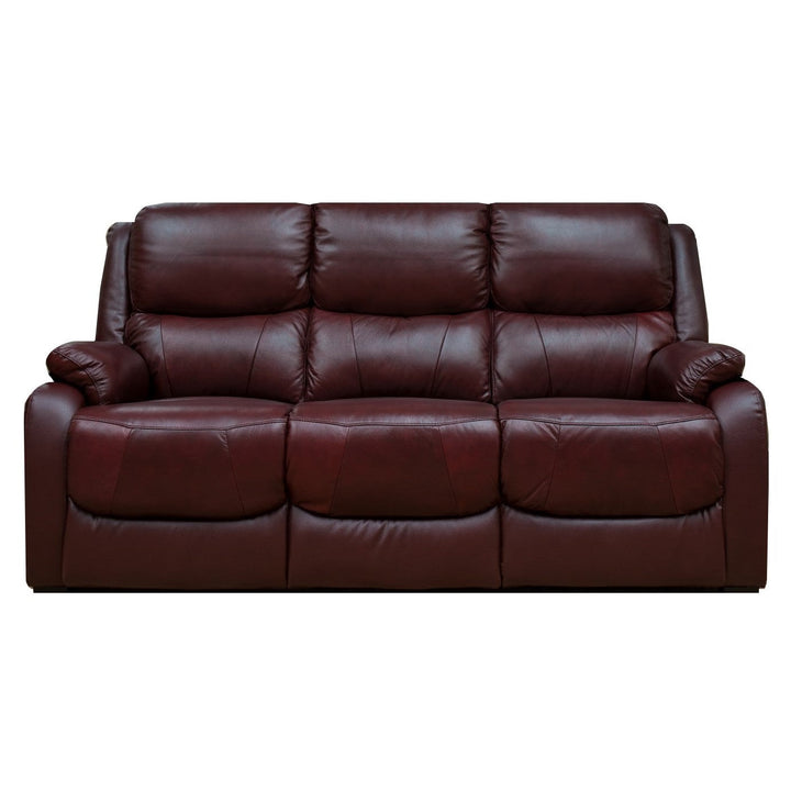 Emblem Leather Sofa Collection - Choice Of Colours - The Furniture Mega Store 